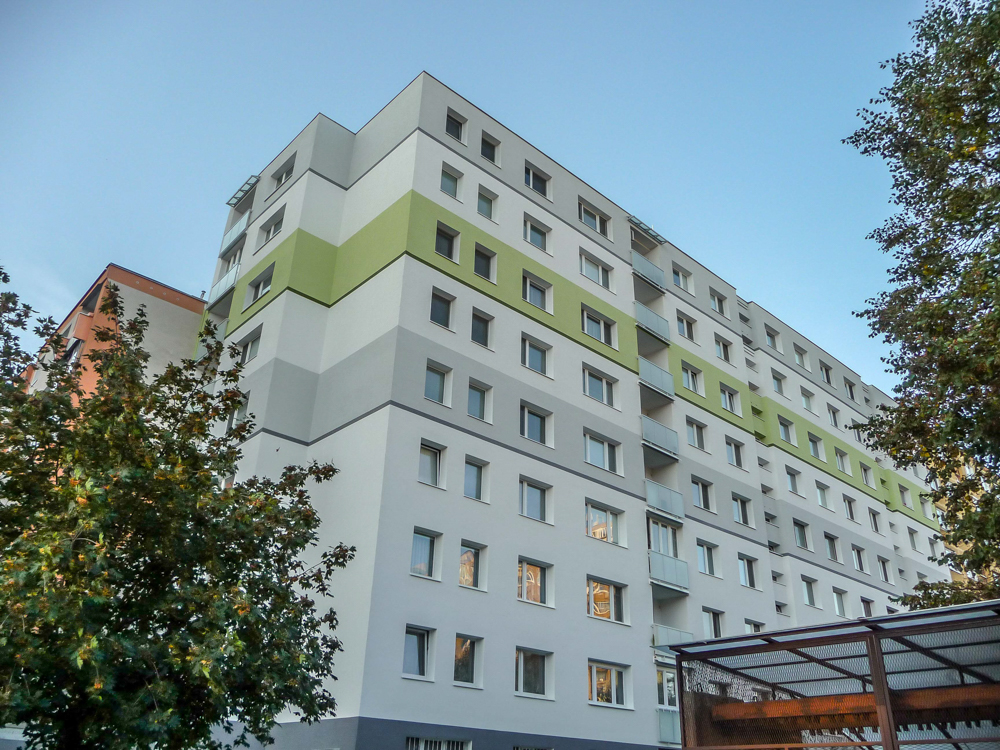 Eisnerova 42-44, 2018 obnova budovy Eisnerova 42-44, 2018 obnova budovy