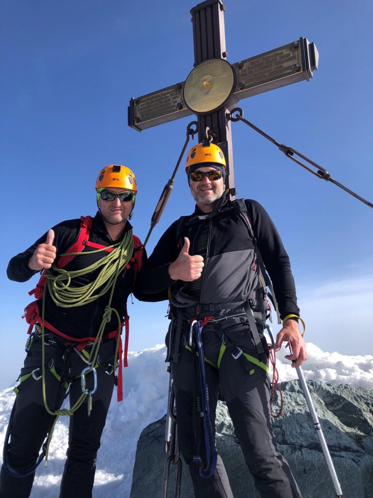 Patrik a Silvester, výstup na Grossglockner