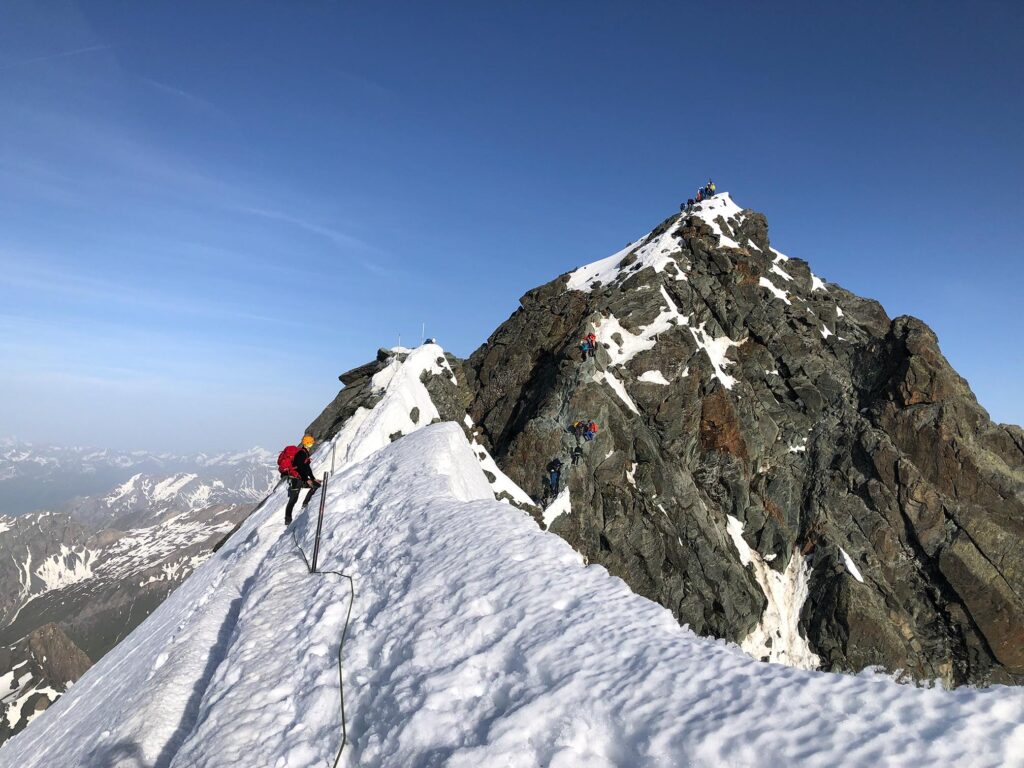 Patrik a Silvester, výstup na Grossglockner