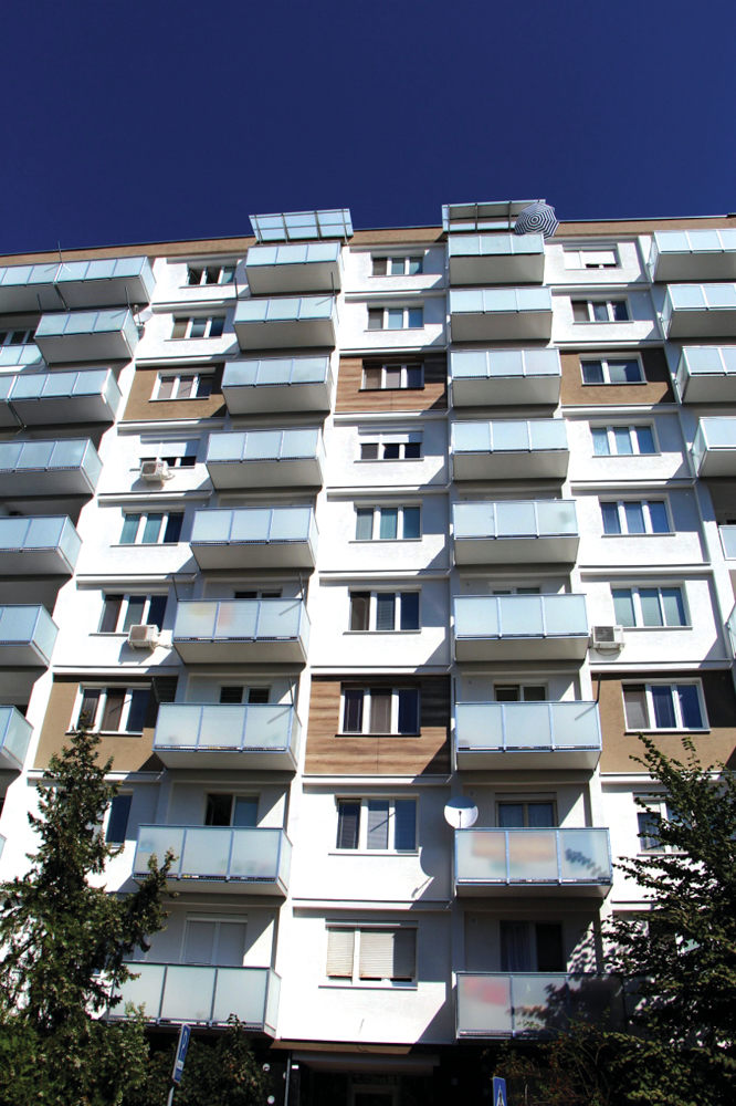 Balkóny a lodžie, Bratislaba, Muškátova 36-38