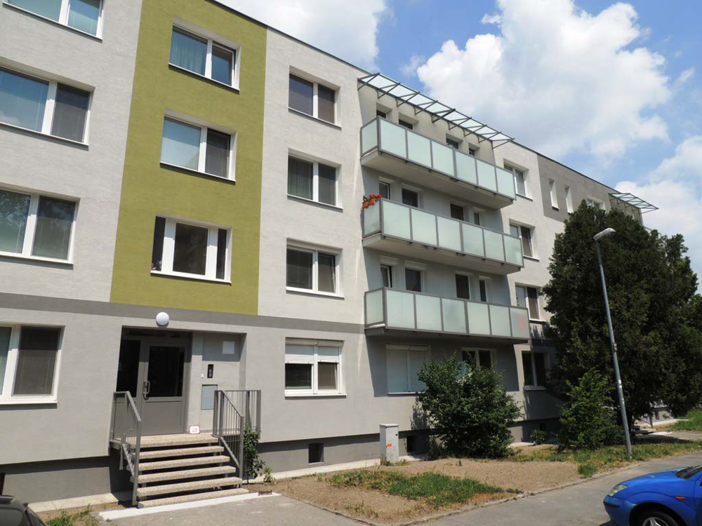 Nezábudková 26-34, 2016 obnova budovy