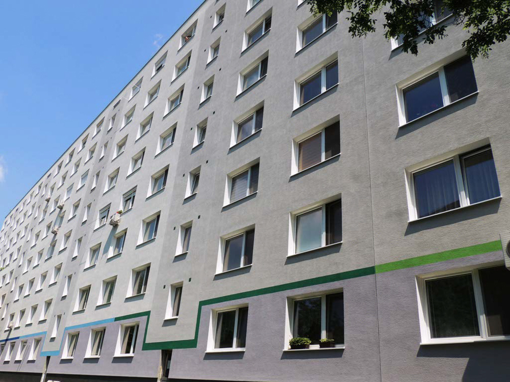 Nezábudková 36-54 obnova budovy