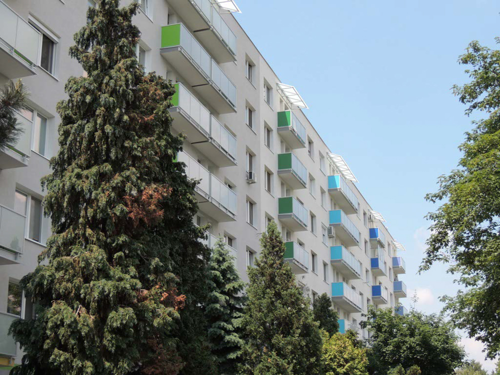Nezábudková 36-54 zateplenie budovy