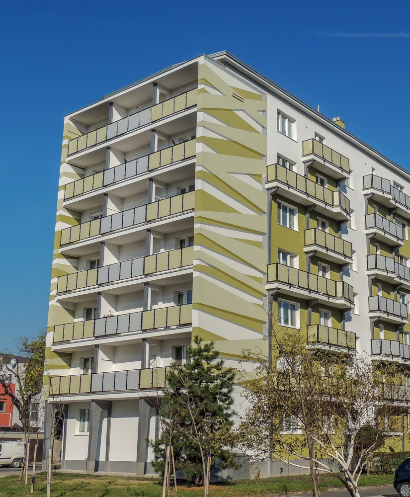 Riazanská 72-74, 2011 obnova budovy