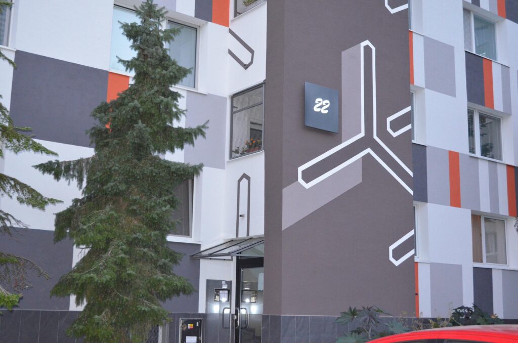 číslovanie vstupov pre bytovku