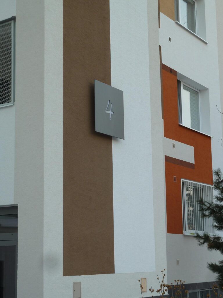 číslovanie vstupov pre bytovku