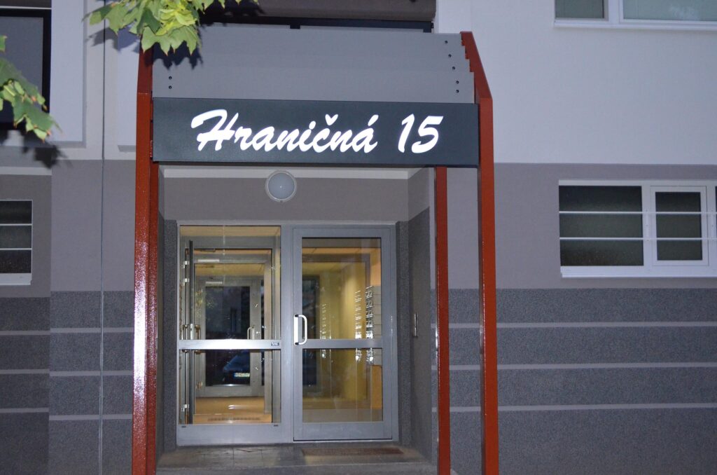 číslovanie vstupov pre bytovku