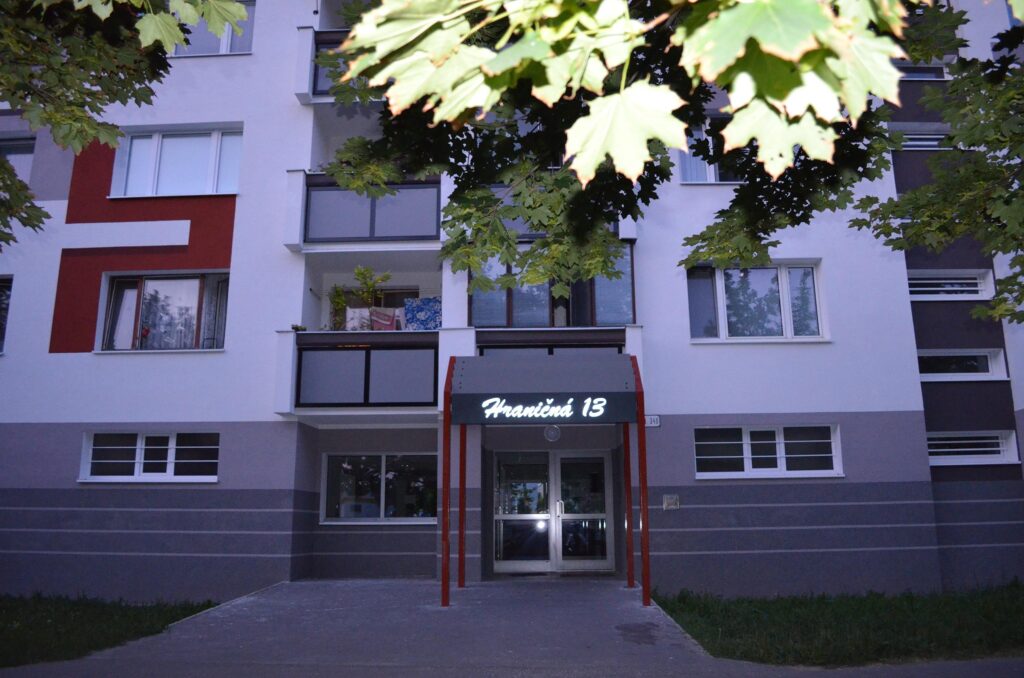 číslovanie vstupov pre bytovku