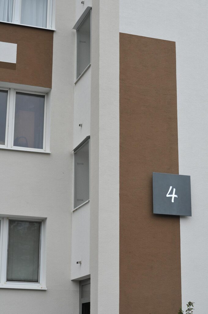 číslovanie vstupov pre bytovku