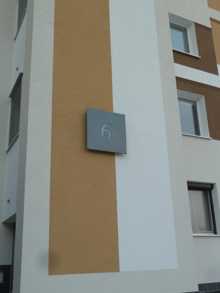 číslovanie vstupov pre bytovku