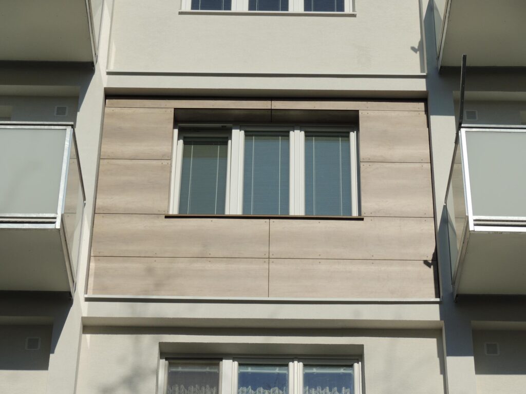 Odvetraná fasáda bytový dom