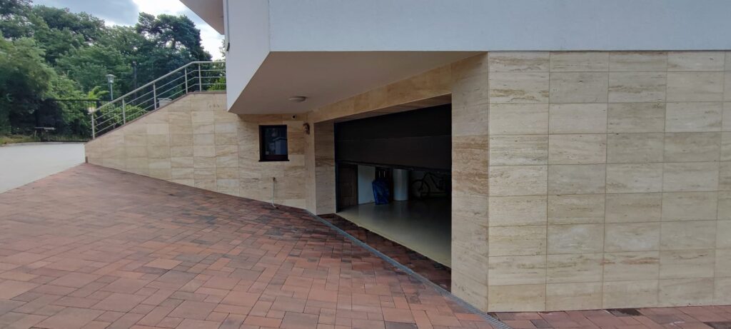 Exterierové obklady parkovanie