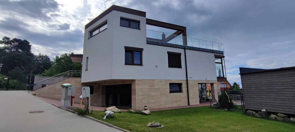 Exterierové obklady vila